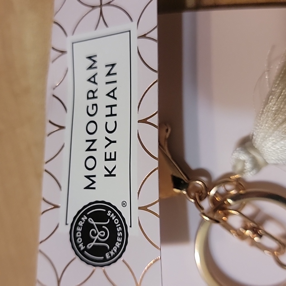 MONOGRAM KEYCHAIN (S) - Picture 2 of 5